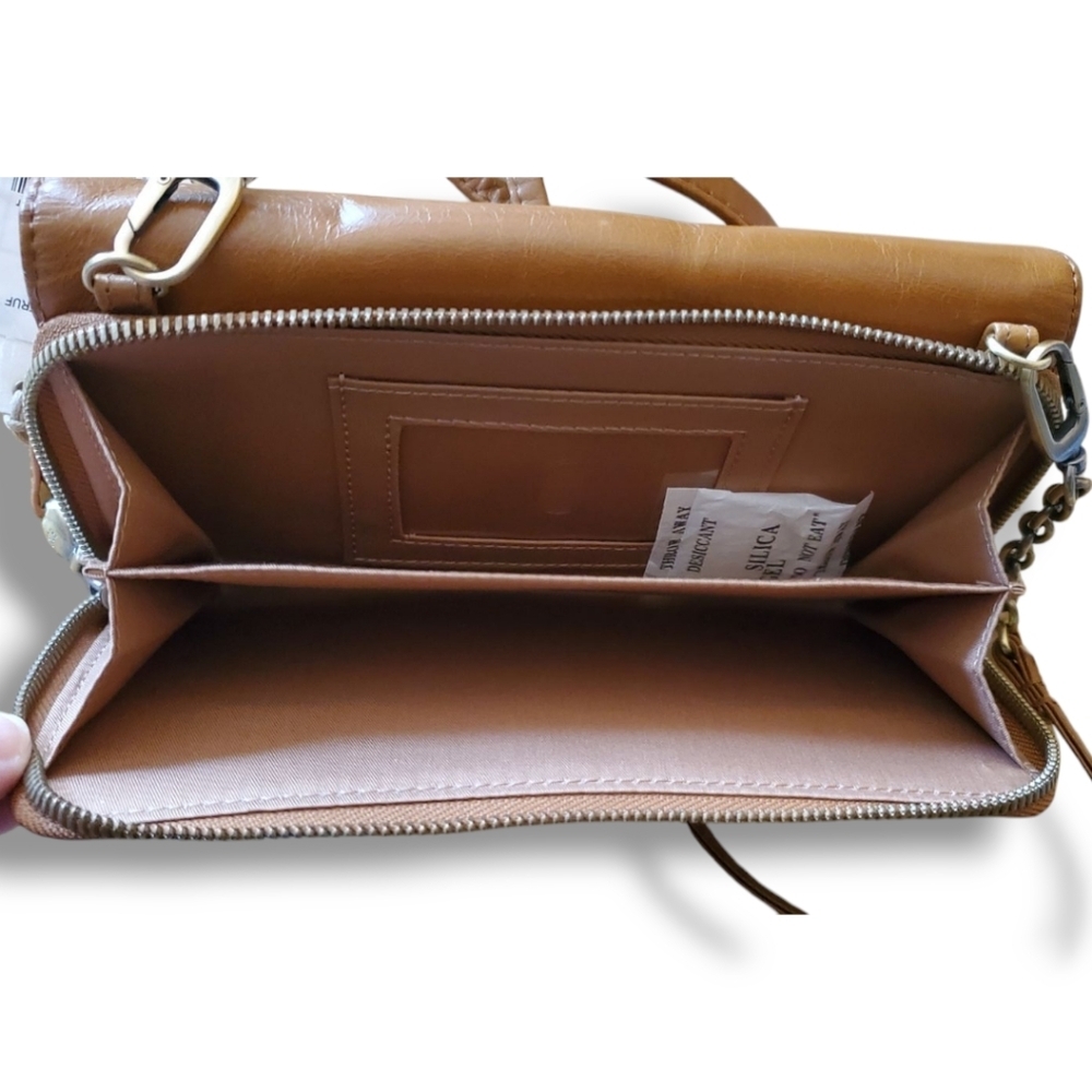 NWT Hobo Rubie Distressed Leather Crossbody Bag - Picture 5 of 11